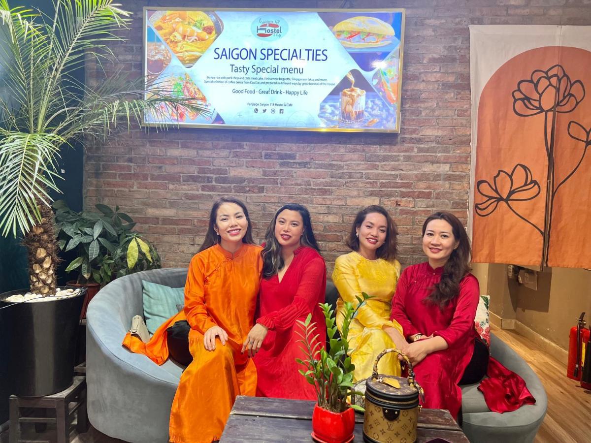 Saigon 118 Hostel And Cafe โฮจิมินห์ซิตี้ ภายนอก รูปภาพ